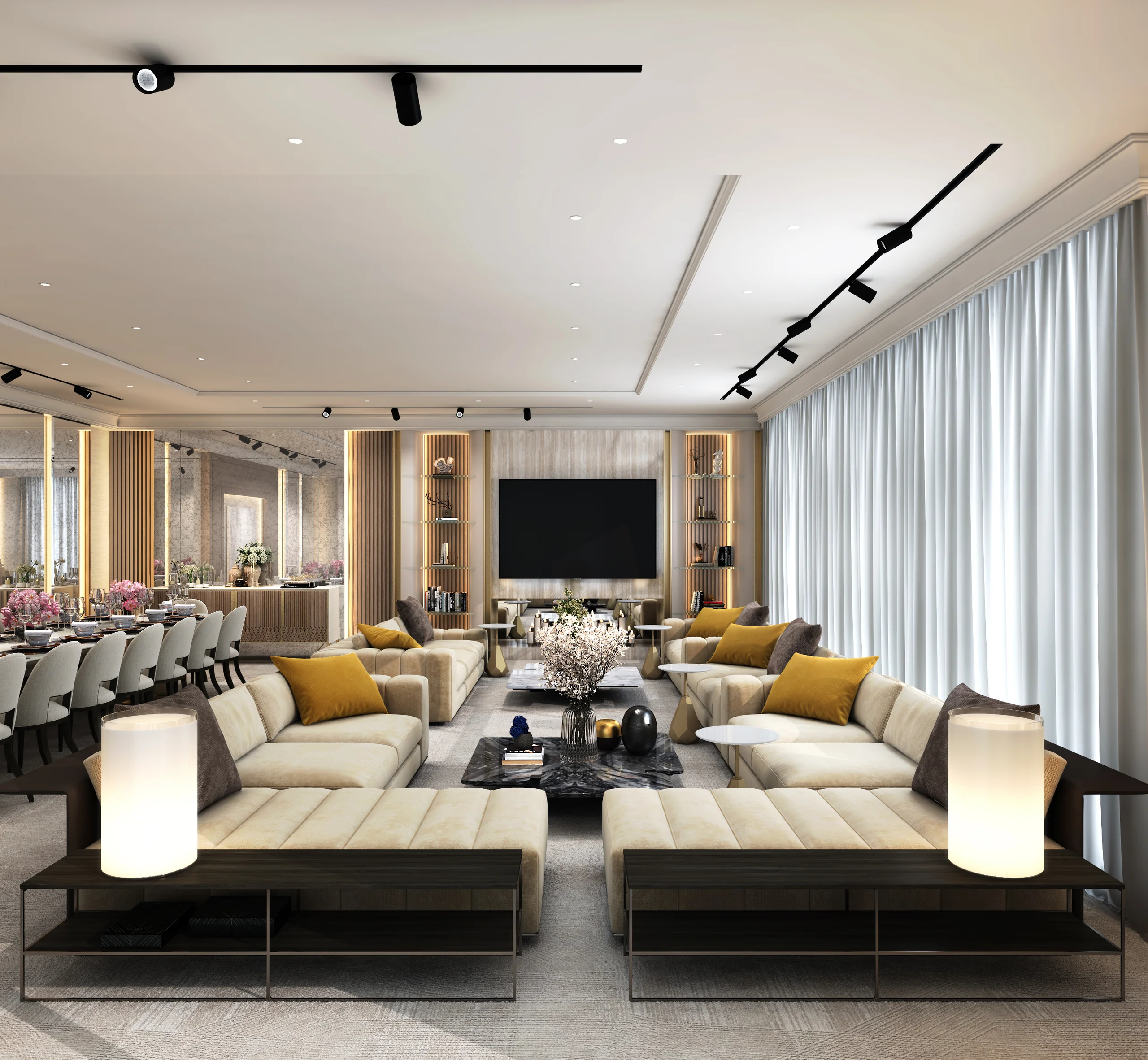 Contemporary Grand Majlis space 1